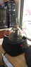 左茗右器玻璃泡茶壺茶水分離過濾耐高溫煮泡茶器電陶爐茶杯茶盤茶具套裝 淘明壺-煙灰630ml 曬單實拍圖