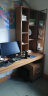 芬格美家（FENGEMEIJIA）电脑桌台式家用简约办公桌双人书桌书柜组合学生桌写字桌 深橡木色 桌面1600mm长度三件套 实拍图