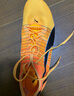 彪馬（PUMA）沃爾霍姆同款 田徑精英Puma Faster+全掌碳板男女專(zhuān)業(yè)短跑釘鞋 377379-01/原裝背袋 42.5 曬單實(shí)拍圖