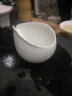 九土 陶瓷公道杯白瓷功夫茶具配件日式勻杯大號茶海泡茶分茶公杯器 曬單實(shí)拍圖