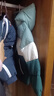 PawinPaw卡通小熊童裝秋冬新款男女童中長款羽絨服舒適保暖 Green綠色/40 120 cm 充絨量105g 曬單實(shí)拍圖