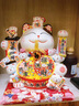 TaTanice招財(cái)貓擺件開業(yè)禮品自動(dòng)大號(hào)電動(dòng)搖手喬遷之喜辦公桌公司店鋪前臺(tái) 招財(cái)貓-富貴臨門招財(cái)進(jìn)寶-中號(hào) 曬單實(shí)拍圖