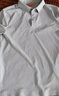 比音勒芬【冰爽T冷感科技】夏季新款男士商務(wù)休閑冰感親膚翻領(lǐng)短袖polo衫 19淺灰色 L （105） 曬單實(shí)拍圖