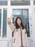 格邏依（GELUOYI）棒球服外套女2025春秋冬新款韓版連帽開(kāi)衫百搭寬松學(xué)生衛衣女裝 杏色【春秋款】 L 【110-140斤】 曬單實(shí)拍圖