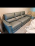 顾家家居（KUKA ）科技布沙发 双层扶手靠背意式小户型客厅3016＆2175 月岩灰（3016）四人位 实拍图