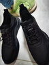 森達健步鞋男商場(chǎng)同款戶(hù)外厚底休閑鞋真皮運動(dòng)鞋跑步鞋1GD01DM5 黑色絨里 43 曬單實(shí)拍圖