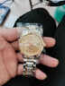 金仕盾（JIN SHI DUN）瑞士認證品牌手表男機械表全自動(dòng)男士手表夜光防水雙日歷商務(wù)腕表 【升級加強版+送豪禮】-鋼帶間金 曬單實(shí)拍圖