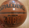 斯伯丁SPALDING专业篮球NeverFlat Pro无经沟室内外PU材质7号球76-670Y/76-961Y 实拍图