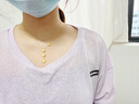 佐卡伊黃金項(xiàng)鏈女999足金5G黃金四葉草項(xiàng)鏈時(shí)尚百搭送女友七夕禮物 流蘇四葉草項(xiàng)鏈約4.9克/多退少補(bǔ) 曬單實(shí)拍圖
