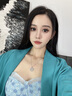 Arsis印記12星座浮雕銀幣項(xiàng)鏈女原創(chuàng)設(shè)計(jì)時(shí)尚簡約百搭送女友禮物 星座浮雕銀幣項(xiàng)鏈（水瓶座） 曬單實(shí)拍圖