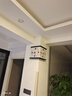 Caravel 時(shí)尚雙面兩面掛墻高檔家用客廳拐角轉(zhuǎn)角掛鐘免打孔時(shí)鐘石英鐘表9297貝殼轉(zhuǎn)角鐘（黑框）12英寸 曬單實(shí)拍圖
