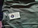 NASA GISS重磅260g纯棉短袖t恤男纯色圆领厚实不透纯白打底衫男女体恤上衣 黑色 3XL体重190-210斤 实拍图