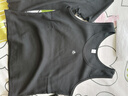 森馬（Semir）短袖T恤女短款木耳邊開衫刺繡背心2025新款夏緊身兩件套顯瘦 黑色90001 L 曬單實(shí)拍圖