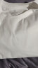 京东京造【抗菌系列】5A级抑菌长袖T恤男40支新疆棉合体舒适打底t恤 白S 实拍图