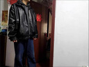 漸影皮衣外套男春秋季美式復(fù)古潮流感炸街pu皮夾克痞帥大碼寬松上衣服 A152-PY12黑色【常規(guī)】 XL 曬單實(shí)拍圖