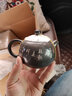 此時此刻建水紫陶茶壺彩填西施壺泡茶壺姚云超大師純手工壺建水陶茶器茶具 曬單實拍圖