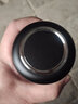 明霞 加厚雙層玻璃杯防漏便攜男女士小容量迷你水杯茶水分離泡茶杯子 【小巧耐高溫】黑色200ml 曬單實(shí)拍圖