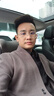 啄木鳥(niǎo)毛衣開(kāi)衫男士針織外套男2025新款春秋季修身商務(wù)休閑線(xiàn)衣服披風(fēng) WE8056灰色【針織開(kāi)衫】 L 曬單實(shí)拍圖