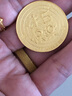 周大福藏金家 生日快樂足金黃金金幣金片(工費(fèi):0計價)EOF1147 足金 約10.04g 曬單實拍圖