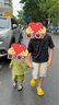 齊齊熊男童夏裝套裝涼感戶外兒童連帽工裝寶寶 曬單實(shí)拍圖