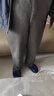 恒源祥中老年人加絨加厚運動(dòng)褲子男老人羊羔絨棉褲爸爸松緊腰純棉休閑褲 羊羔絨-深灰1條 XL 推薦120-135斤 曬單實(shí)拍圖