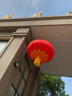 雄冠大紅燈籠節(jié)慶國慶大門掛紅燈籠裝飾陽臺廣告印字戶外特大防水燈籠 200#綢緞直徑150CM一個 曬單實拍圖