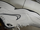NIKE耐克男鞋AIR MONARCH IV新款厚底網(wǎng)面透氣休閑運動(dòng)增高鞋老爹鞋 白/金屬銀 415445-102 44.5 曬單實(shí)拍圖