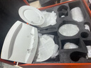 恒鴻骨瓷碗碟套裝輕奢景德鎮(zhèn)碗盤子套裝餐具整套瓷器節(jié)慶商務(wù)禮品 58件 曬單實(shí)拍圖