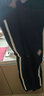 樂(lè )卡克（Le coq sportif）法國公雞女款三色系列針織運動(dòng)長(cháng)褲運動(dòng)褲 藏青/NVY S (165) 曬單實(shí)拍圖