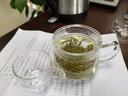 康韻 耐熱玻璃花茶杯三件套可拆分帶蓋帶過(guò)濾內(nèi)膽防燙把手加厚耐高溫辦公個(gè)人杯水杯男泡茶套裝 龍膽花茶杯（350ml） 曬單實(shí)拍圖