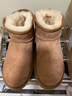 OZZEG澳洲經(jīng)典超短筒雪地靴女冬季加絨保暖女靴羊皮毛一體棉鞋明星同款 栗色 36 曬單實(shí)拍圖