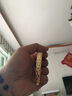 瑩玉碧越南沙金手鐲女款仿真滿天星手鐲 推拉可調節(jié)鍍金手鐲手環(huán)金鐲子 曬單實拍圖