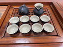 陸寶書香博古旋轉(zhuǎn)茶禮 一壺一海四杯帶茶盤 功夫茶具套裝家用商務(wù)送禮 茶組【6茶杯1壺1海】不含茶盤 書香博古【禪風(fēng)黑】 曬單實(shí)拍圖