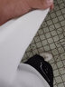 極溪t恤男夏季時(shí)尚潮流短7分袖男寬青少年校園風(fēng)冰絲衣個(gè)性潮流男 T05白色 3XL 曬單實(shí)拍圖