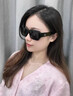 Calvin Klein墨鏡太陽鏡CK復古小框時尚潮流開車遮陽眼鏡貓眼男女款節(jié)日送禮物 CKJ23602SLB-003-5319 曬單實拍圖