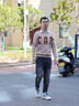 吉普（JEEP）高端男士牛仔褲男2025秋季新款修身小直筒潮牌休閑百搭長(cháng)褲子男褲 曬單實(shí)拍圖