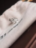 周生生Daily Luxe小水滴鉆石耳釘單邊 18K金梨形百搭通勤耳飾89769E定價(jià) 曬單實(shí)拍圖