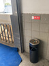 大海邊酒店商場(chǎng)立式煙灰桶柱煙蒂柱不銹鋼戶(hù)外煙灰缸垃圾桶滅煙頭收集器 麗格圓形黑色【帶垃圾桶】 曬單實(shí)拍圖