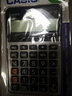 原裝卡西歐（CASIO)AX-120B計算器太陽(yáng)能多功能中型計算機 金屬灰 11.1cm X 17.6cm 曬單實(shí)拍圖