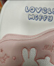 米菲（MIFFY）心形粉色少女百搭兔耳朵包包女包单肩包斜挎包生日礼物 白粉色 晒单实拍图