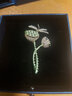 Marco Bizzarri輕奢蜻荷胸針高檔女蜻蜓立荷女生胸花氣質(zhì)防走光別針西服大衣配飾 情人節送女友送老婆生日禮物 曬單實(shí)拍圖