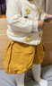 幼歌（YOUGE） 男女寶寶春秋季可愛(ài)花苞短褲嬰幼兒大PP褲兒童外穿 姜黃 100 cm 曬單實(shí)拍圖