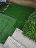 婉和 高密网格底 仿真草坪人造假草皮绿植地毯室外户外阳台家用草坪垫胶 加厚加密30mm/1平方 实拍图