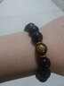 慈靈閣黑曜石本命年手鏈男女十二生肖屬蛇本命佛金曜石佛珠手串情侶禮物 【雞】不動(dòng)明王-珠徑12mm 曬單實(shí)拍圖