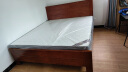 丽巢 床 实木床中式胡桃木单双人床1.8米大床卧室家具婚床高箱6606 普通床+20公分床垫 实拍图