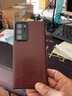 洽利 適用真皮三星note20手機殼Galaxy Note20 Ultra超薄手機保護套翻蓋防摔皮套 三星Note20 Ultra-經(jīng)典棕色 曬單實拍圖
