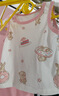 雅嬰世族嬰兒小背心a類(lèi)純棉夏裝男寶寶吊帶女童打底無(wú)袖上衣兒童夏季薄款 甜甜圈+甜點(diǎn)兔（兩件裝背心） 66碼 曬單實(shí)拍圖
