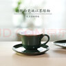 趙小姐英式紅茶下午茶套杯陶瓷情侶咖啡杯碟套裝茶具廈門(mén)鼓浪嶼伴手禮 兩杯兩碟（墨綠） 75ml 曬單實(shí)拍圖