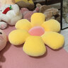 帕布（pabu）可愛(ài)抱枕網(wǎng)紅花型沙發(fā)靠墊辦公室腰枕趴枕太陽(yáng)花毛絨客廳沙發(fā)配飾 太陽(yáng)花-暖黃 大號 【直徑50cm】 曬單實(shí)拍圖
