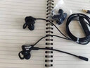 北極鳥真雙動圈游戲耳機電腦有線入耳式Type-c手游電競吃雞USB耳麥手機臺式機筆記本通用帶麥克風 北極鳥 黑藍色丨加雙插頭轉(zhuǎn)接線電腦通用 曬單實拍圖